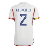 Maglie da calcio Belgio Toby Alderweireld #2 Seconda Maglia Mondiali 2022 Manica Corta